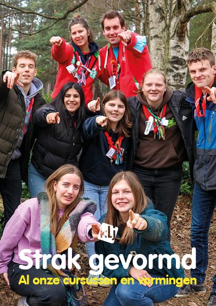 Brochure cursussen en vormingen bij KLJ